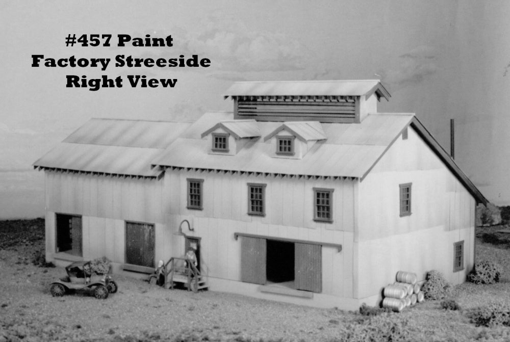 Campbell Scale Models 457 HO The Paint Factory Building Crafstman Kit