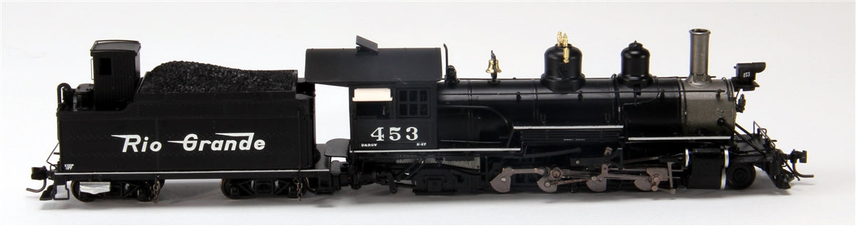 Blackstone Models 310102S HOn3 DRGW K-27 Steam Locomotive w/DCC