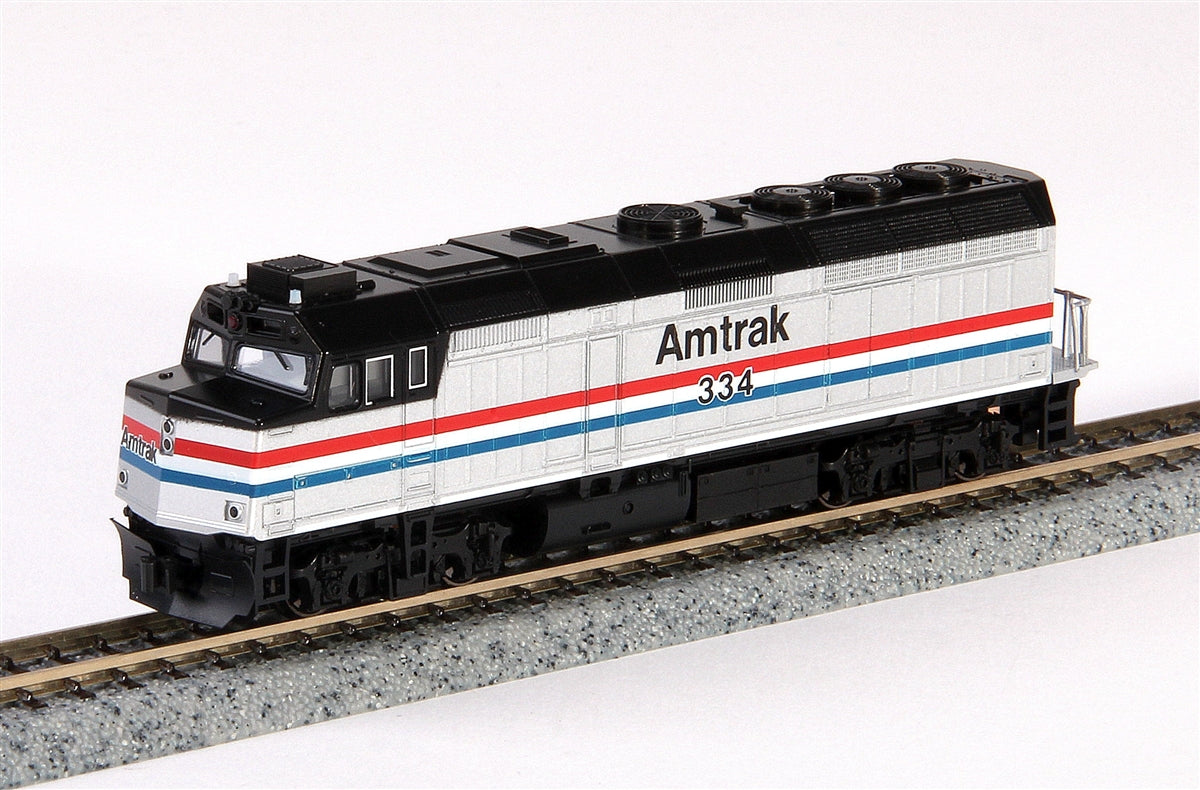 Kato 176-9006 N Scale Amtrak F40PH Diesel #334 - Phase III w/Ditch Lig ...