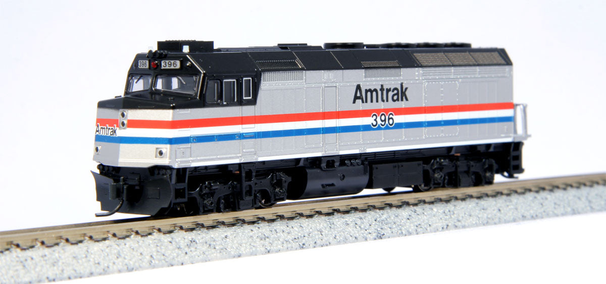 Kato 176-9007 N Scale Amtrak F40PH Diesel #396 - Phase III w/Ditch Lig ...