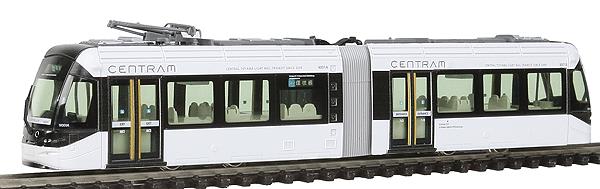 Kato 14-8021 N Centram Light Rail Vehicle LRV Streetcar with Interior Light