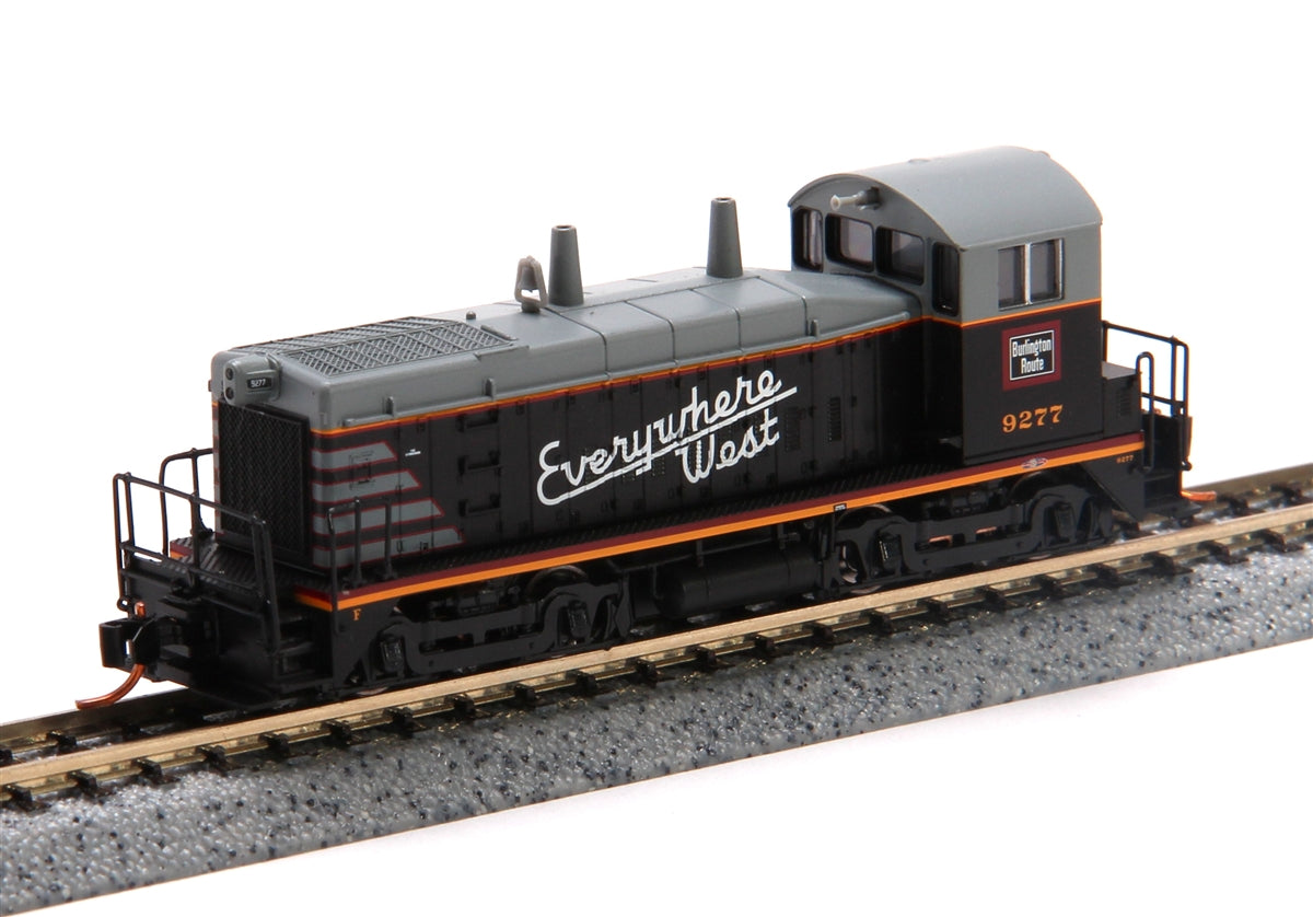 Walthers 920-80153 N Scale CB&Q EMD SW9/1200 Diesel Locomotive #9277