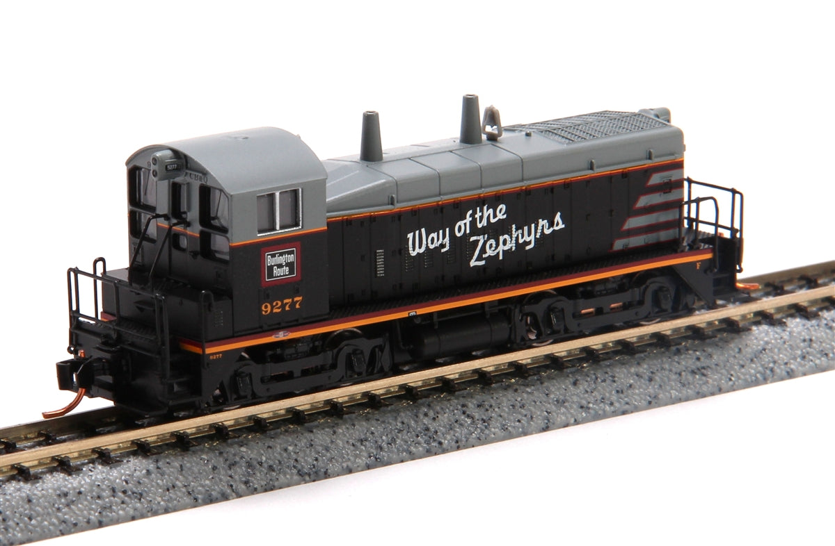 Walthers 920-80153 N Scale CB&Q EMD SW9/1200 Diesel Locomotive #9277