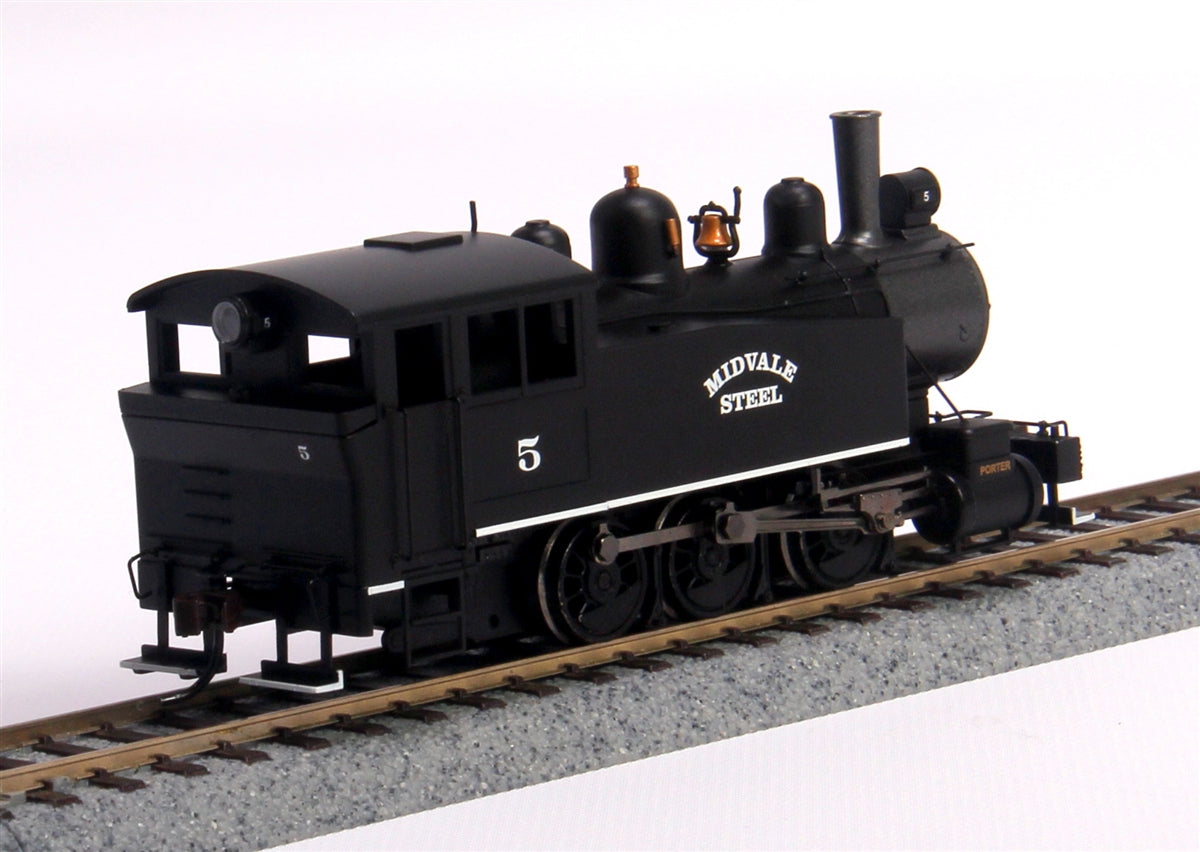 Bachmann 52102 HO Midvale Steel Porter 0-6-0T Side Tank Steam Loco w/DCC #5