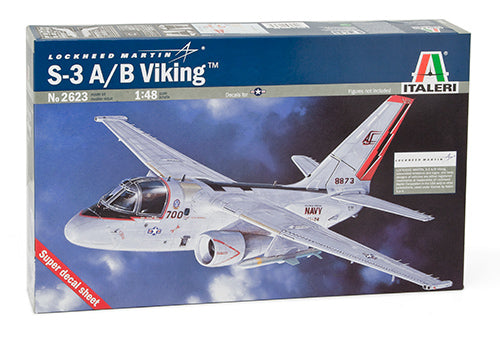 Italeri 2623 1:48 S-3 A/B Viking Military Aircraft Plane Model Kit