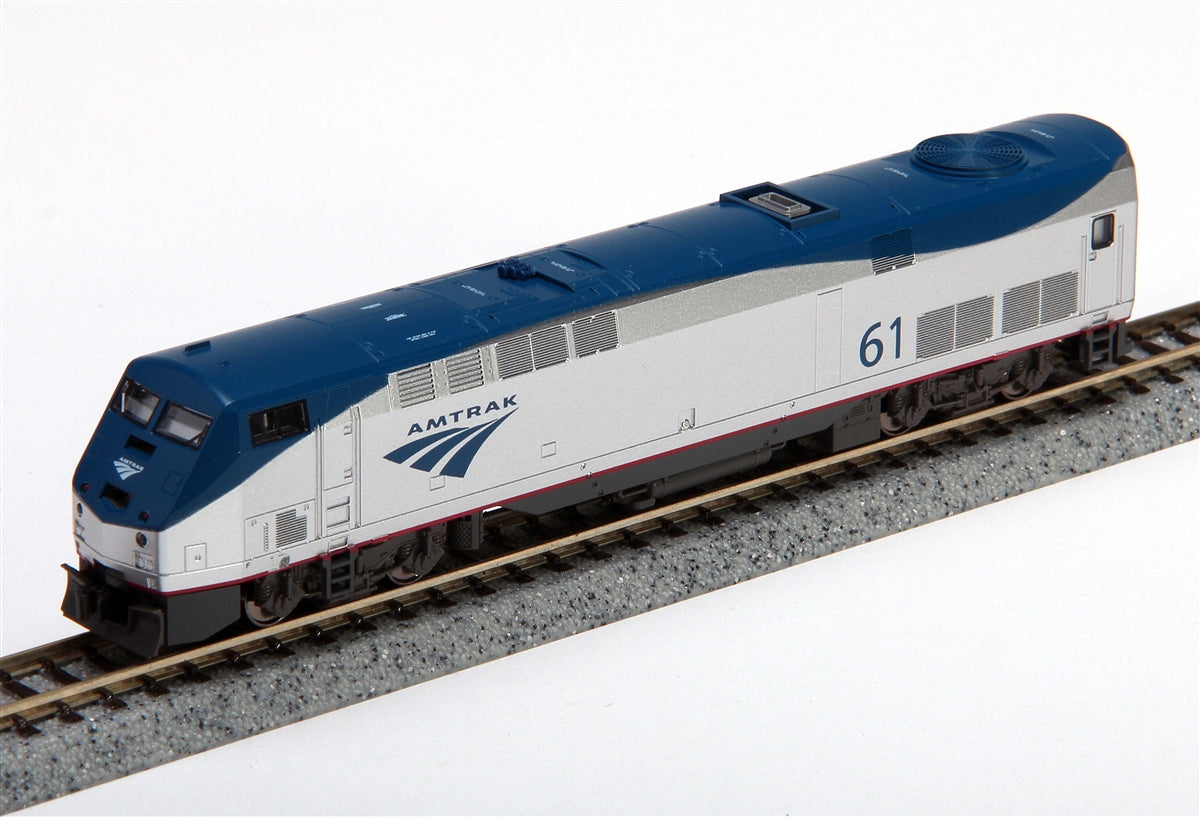 Kato 176-6025 N Scale Amtrak Powered P42 Phase VB Diesel Locomotive #61