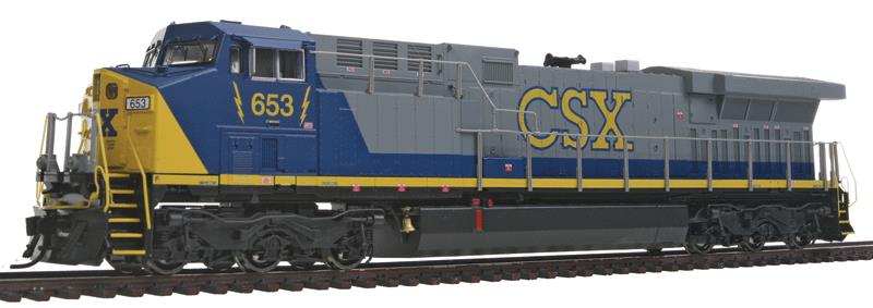 Broadway Limited 2605 HO CSX GE AC6000CW with Sound & DCC - Paragon2™ #653