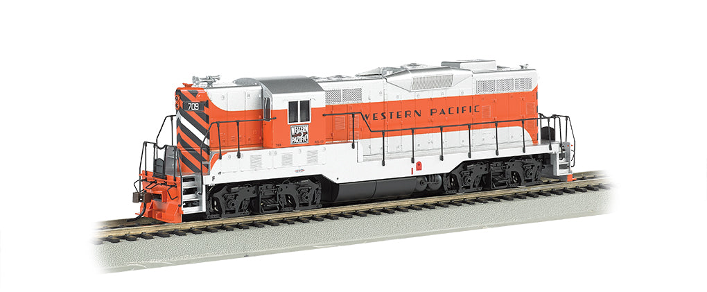 Bachmann 62416 HO Scale Western Pacific EMD GP7 Diesel Locomotive #709 with DCC