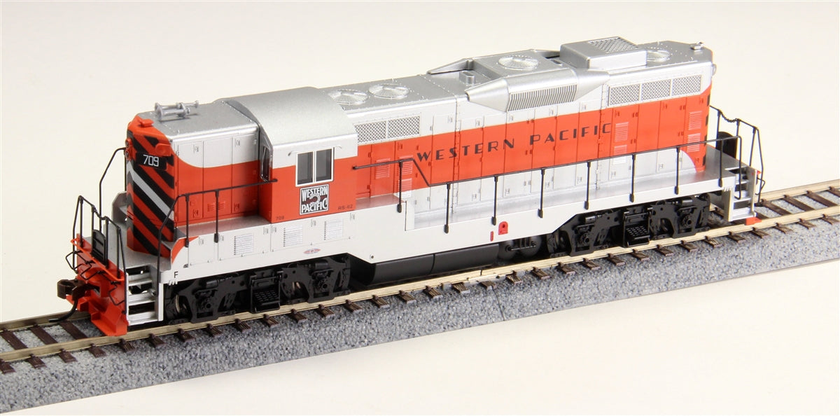 Bachmann 62416 HO Scale Western Pacific EMD GP7 Diesel Locomotive #709 with DCC