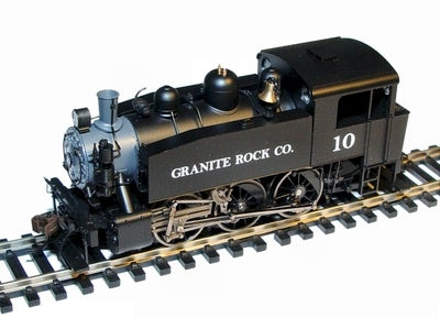 Rivarossi HR2523 HO Granite Rock Co. Class S-100 0-6-0 Steam Locomotive