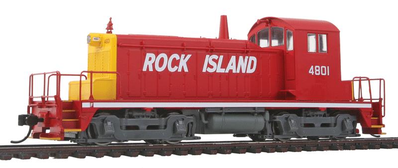 Walthers 910-9209 Rock Island EMD SW1 Diesel Locomotive Switcher #4801