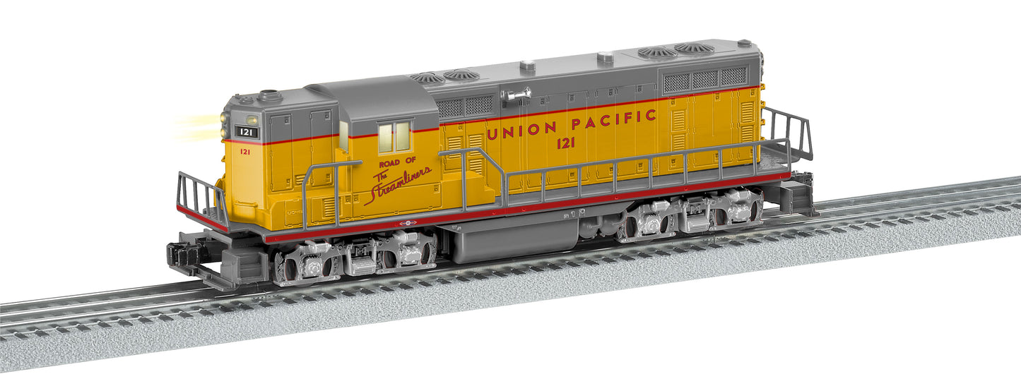 Lionel 6-38825 O Gauge Union Pacific LionChief Plus GP7 Diesel Locomotive #121