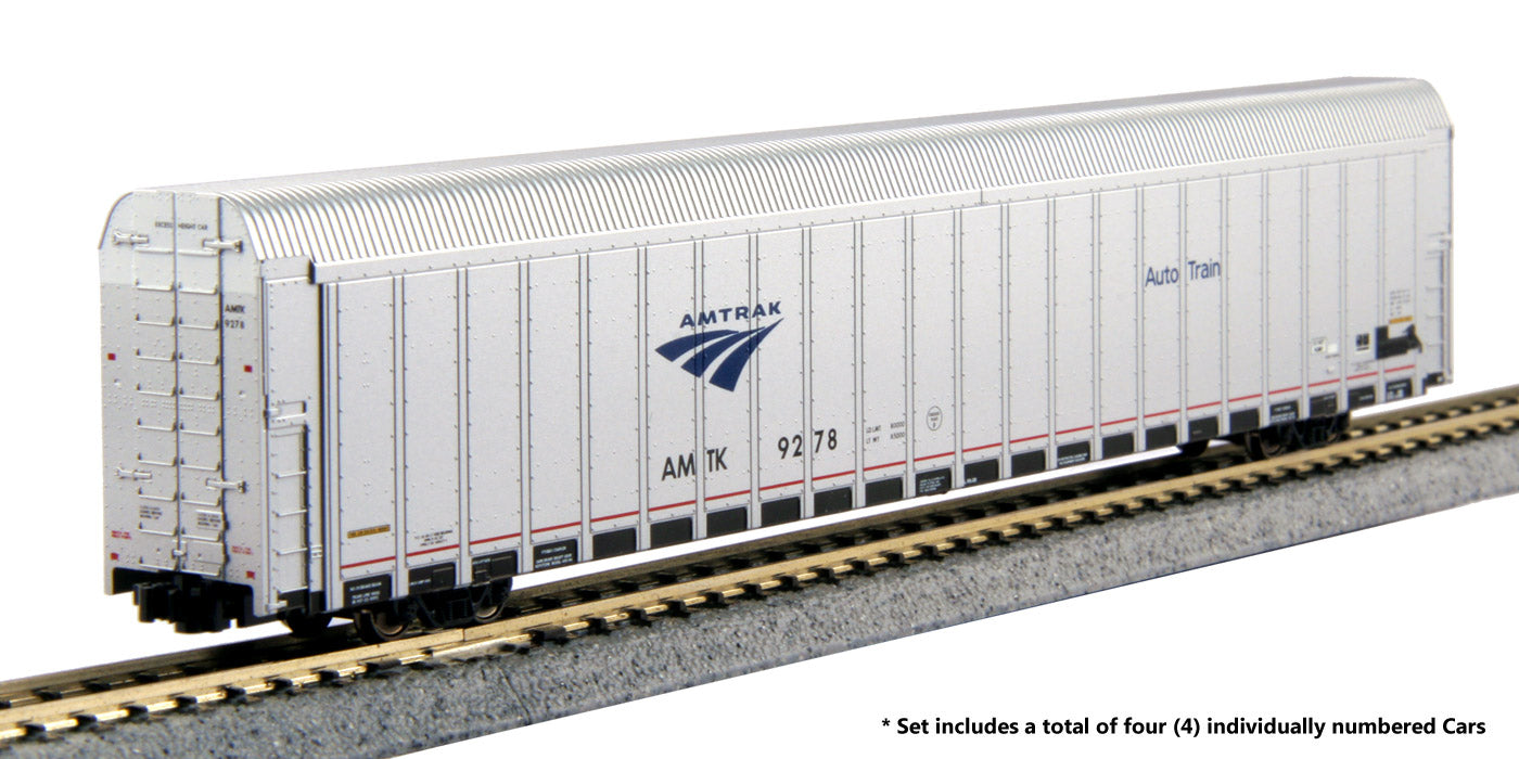 Kato 106-5502 N Amtrak Autorack #2 (Pack of 4)