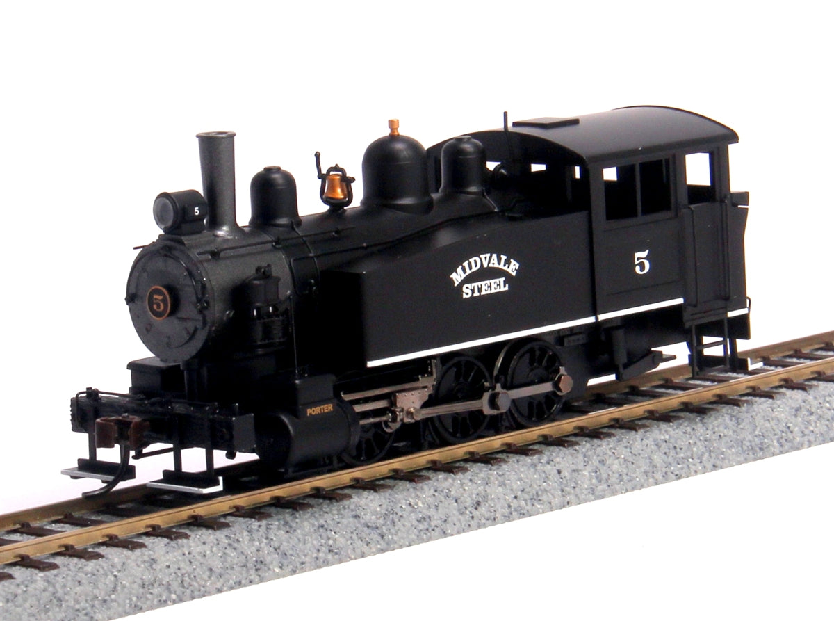 Bachmann 52102 HO Midvale Steel Porter 0-6-0T Side Tank Steam Loco w/DCC #5