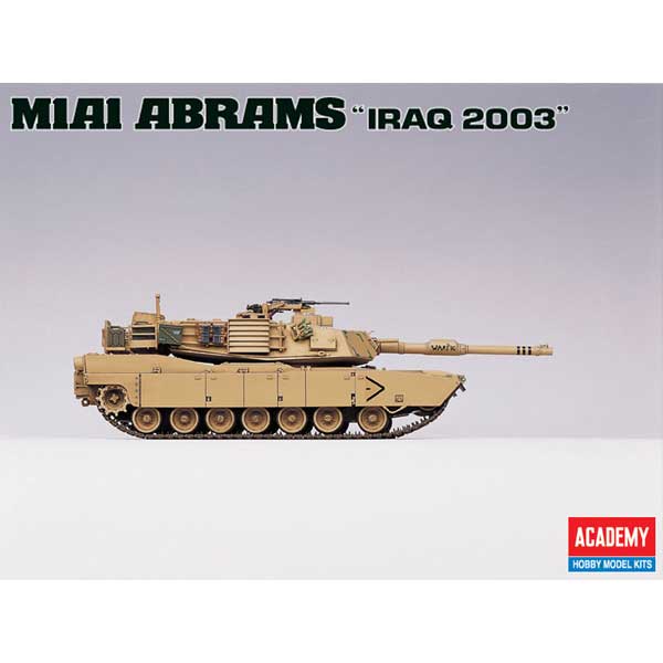 Academy 13202 1:35 M1A1 Abrams US Army ' Iraq 2003' Military Tank