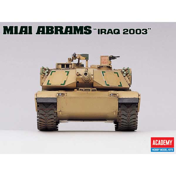 Academy 13202 1:35 M1A1 Abrams US Army ' Iraq 2003' Military Tank Model Kit