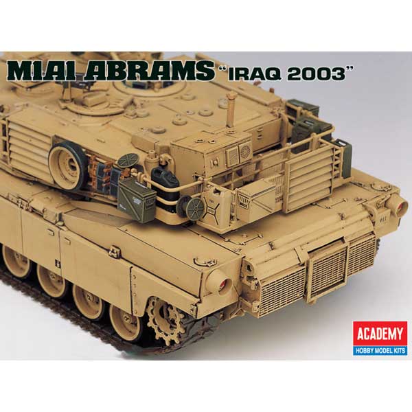 Academy 13202 1:35 M1A1 Abrams US Army ' Iraq 2003' Military Tank Model Kit