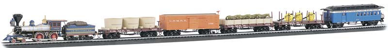 Bachmann 00708 Union Army 150th Anniversary Old-Time HO Gauge Steam Train Set