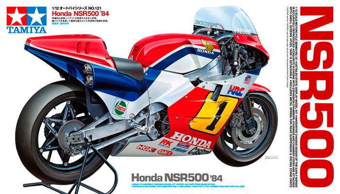 Tamiya 14121 1:12 1984 Honda NSR500 Racing Motorcycle – Trainz