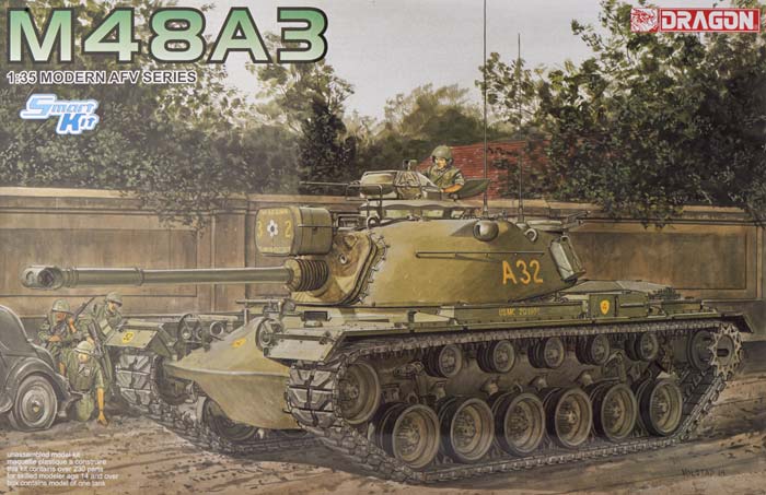 Dragon 3546 1:35 M48A3 Mod B VariantSmart Military Tank Model Kit