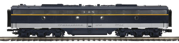 MTH 20-20353-3 C&O E8-B Non-Powered Diesel Locomotive #4028B