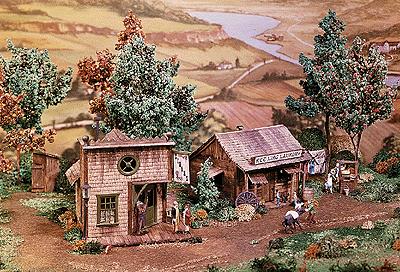 Campbell Scale Models 365 HO Kee Ling Laundry & Cigar Store Building Kit