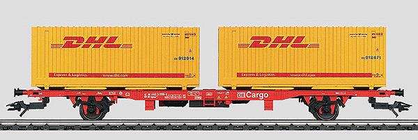 Marklin 47705 HO DHL Container Car DB AG