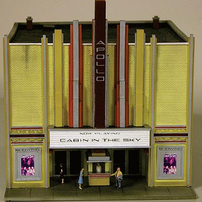 Scale Structures 1536 Movie Theatre - Art Deco