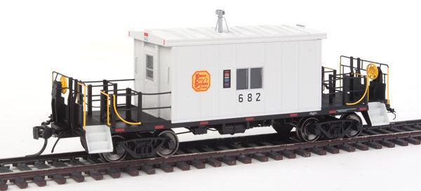 Bluford Shops 34051 Steel Transfer Caboose W/Short Roof – Trainz