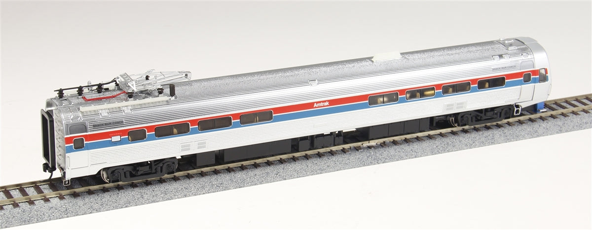 Walthers 920-13802 HO Amtrak Metroliner Snack Bar and Parlor Coaches (Set of 4)