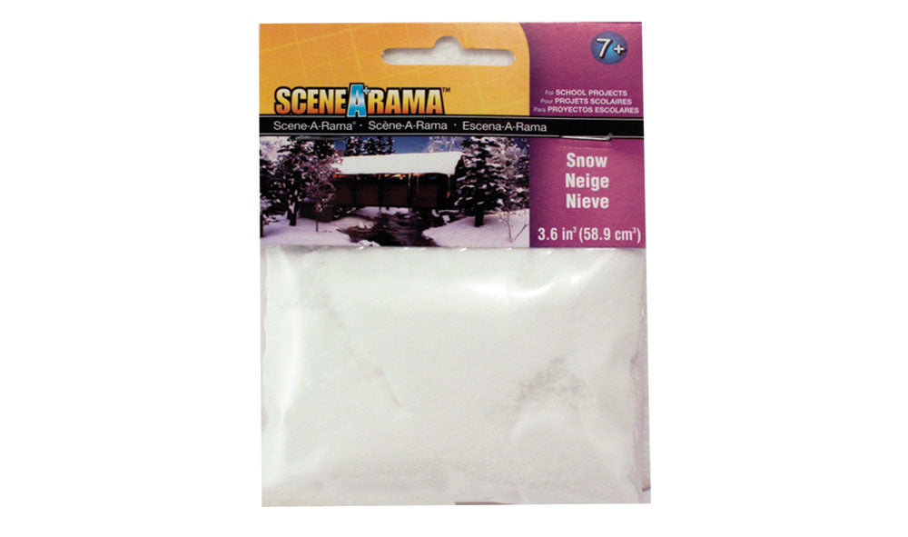 Woodland Scenics SP4187 Scene-A-Rama 2oz Snow Scenery Bag