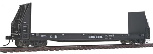 Walthers 920-104511 HO Illinois Central 50' Sieco Pulpwood Flatcar RTR #1184