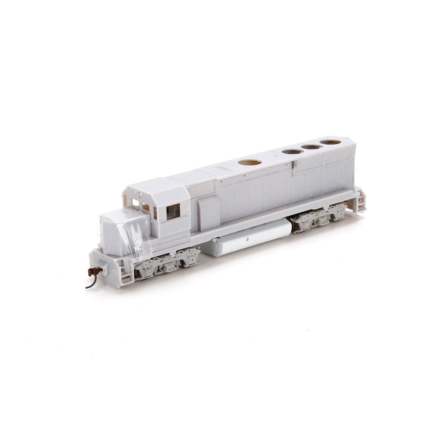 Athearn 94700 HO Undecorated GP40X Low Nose Diesel Locomotive DCC Ready