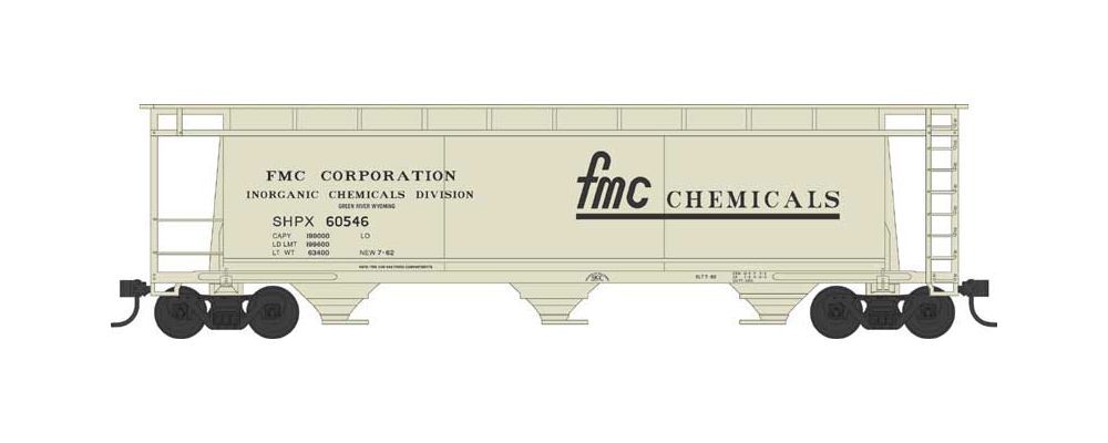 Bowser 38141 N FMC Chemical Cylindrical Hopper #60548