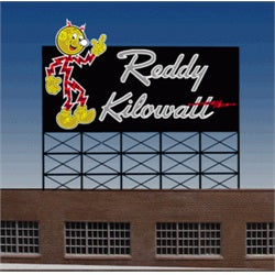 Miller Engineering 3682 N Reddy Kilowatt Animated Neon Billboard