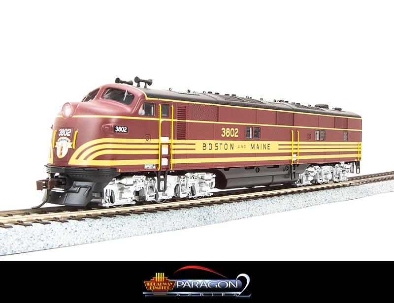 Broadway Limited 2375 HO Boston & Maine EMD E7A Paragon2™ #3803