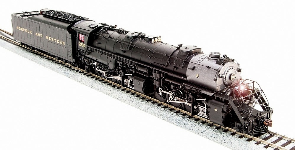 Broadway Limited 2574 HO Norfolk & Western Y6b 2-8-8-2 22I Tender #2200