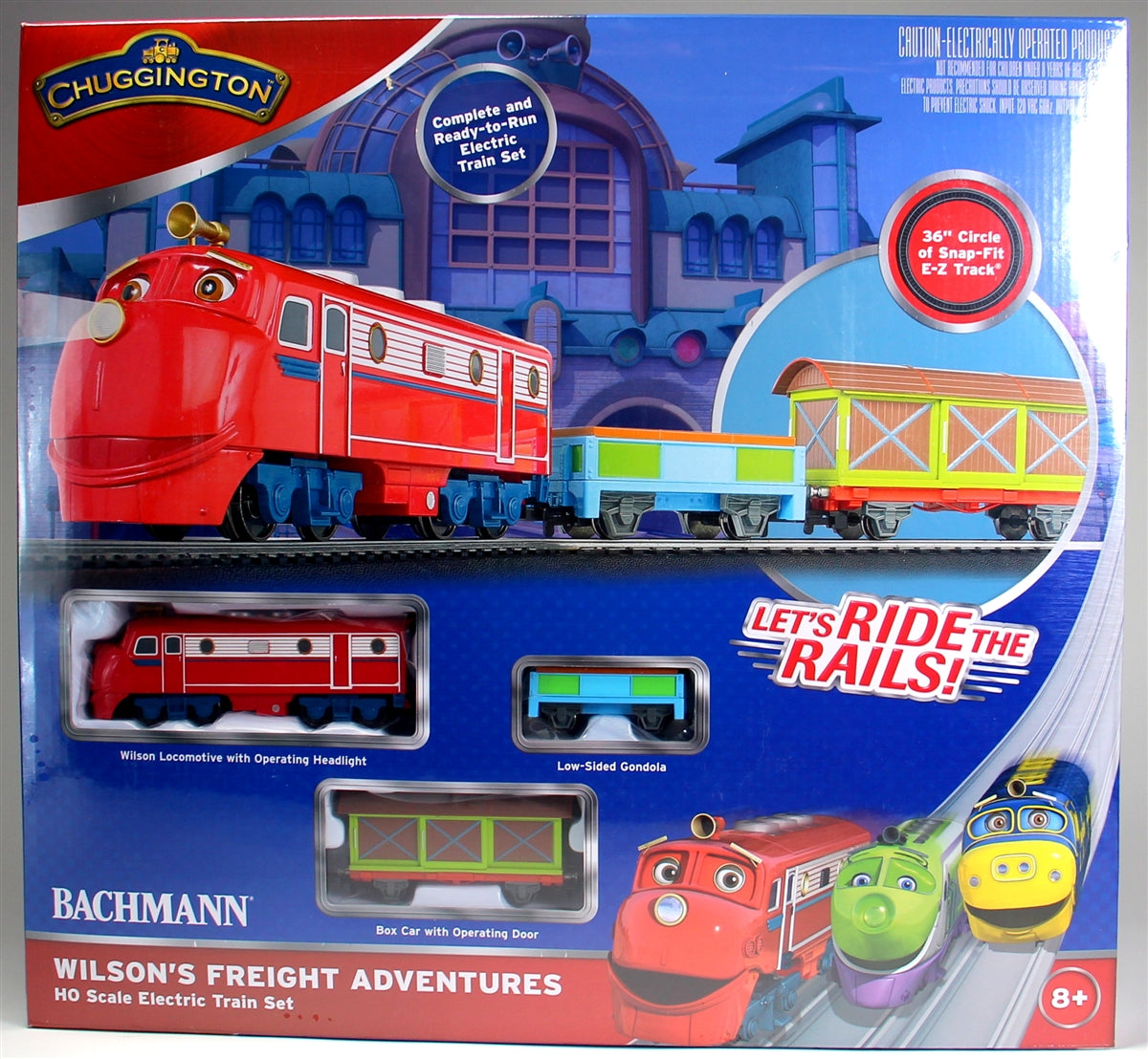 Bachmann 00770 Chuggington Wilson's Adventure HO Gauge Diesel Starter Train Set