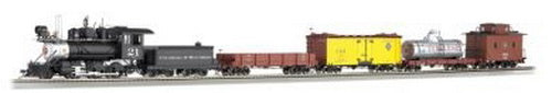 Bachmann Spectrum 25020 On30 Colorado & Southern Rocky Mountain ExpressTrain Set