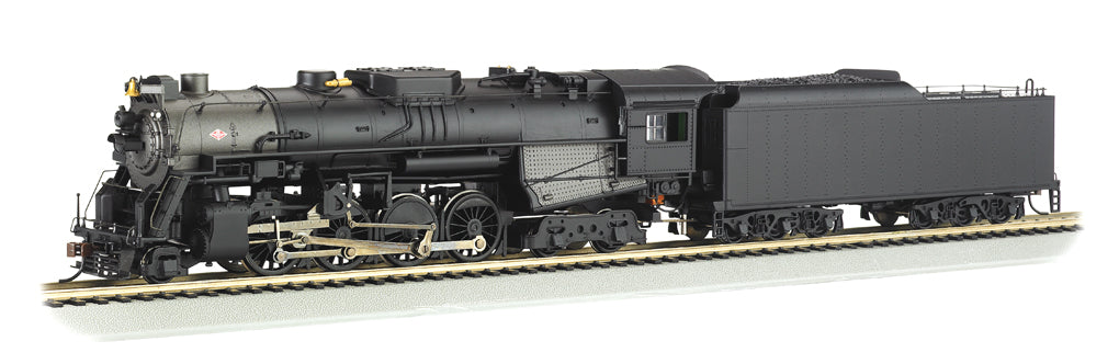 Bachmann 50949 HO Undecorated 2-8-4 Berkshire w/DCC Steam Locomotive