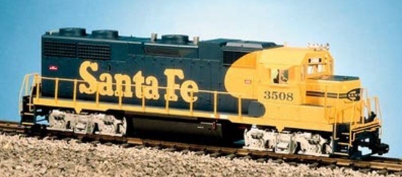 USA Trains 22207 G Santa Fe GP38-2 Diesel Locomotive #3508