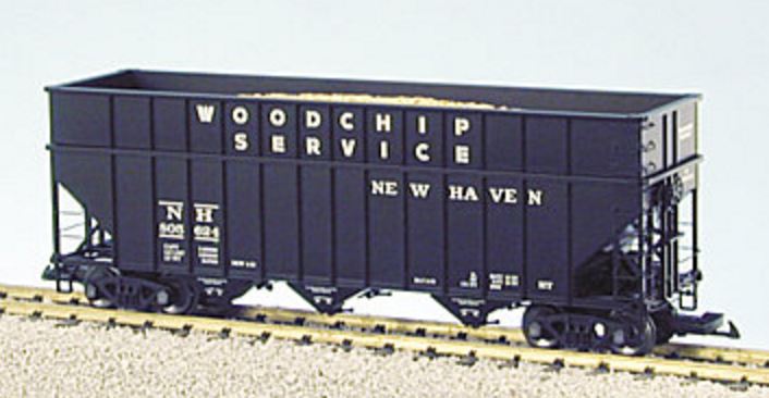 USA Trains 14084 G New Haven Woodchip Car with "Real" Woodchip Load