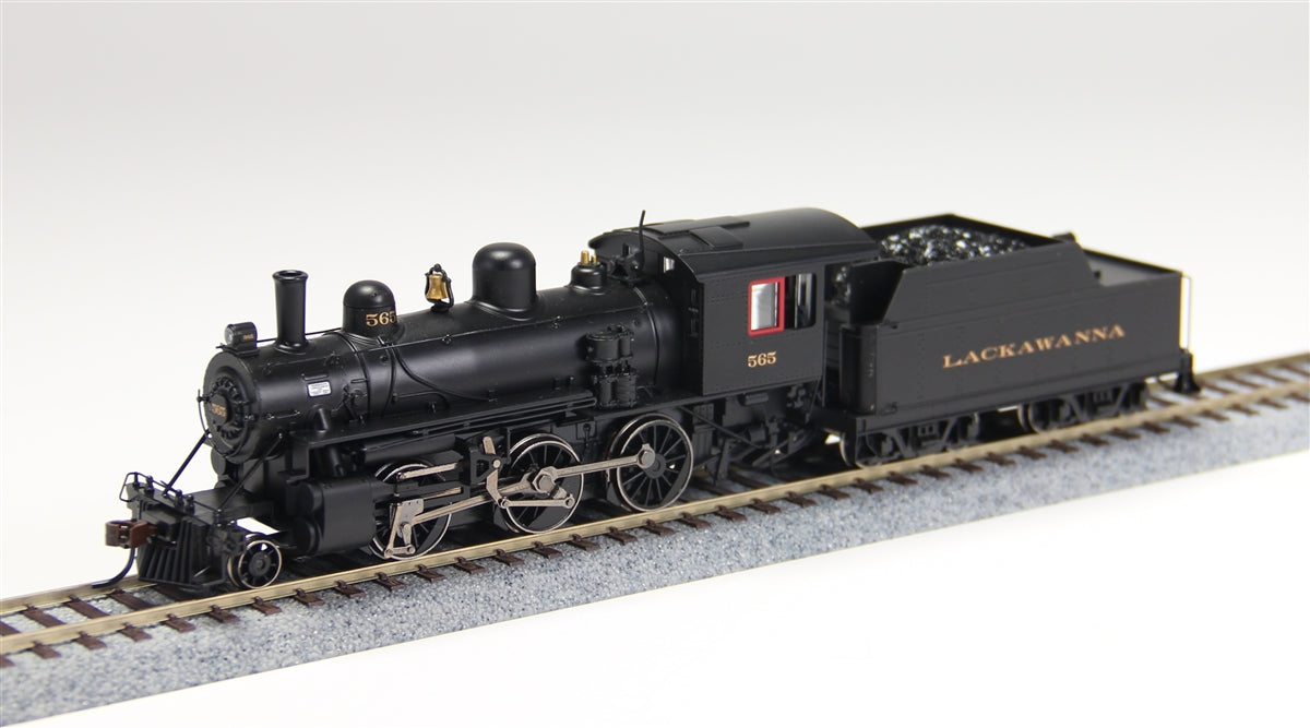 Bachmann 51813 HO Lackawanna Alco 2-6-0 Steam Locomotive w/Sound & DCC #565