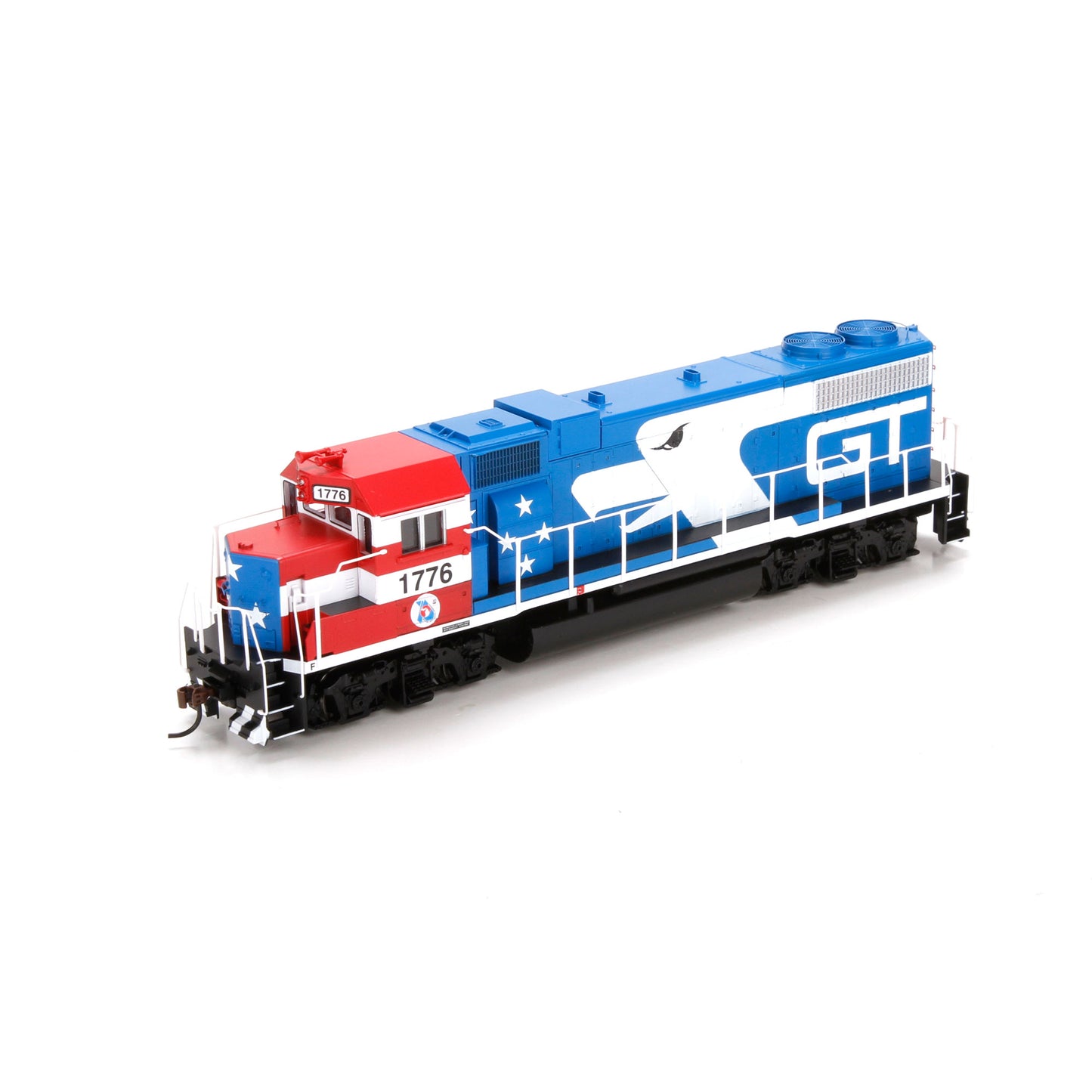 Athearn 29328 HO GTW/Bicentennial RTR GP38-2 Diesel Locomotive #1776