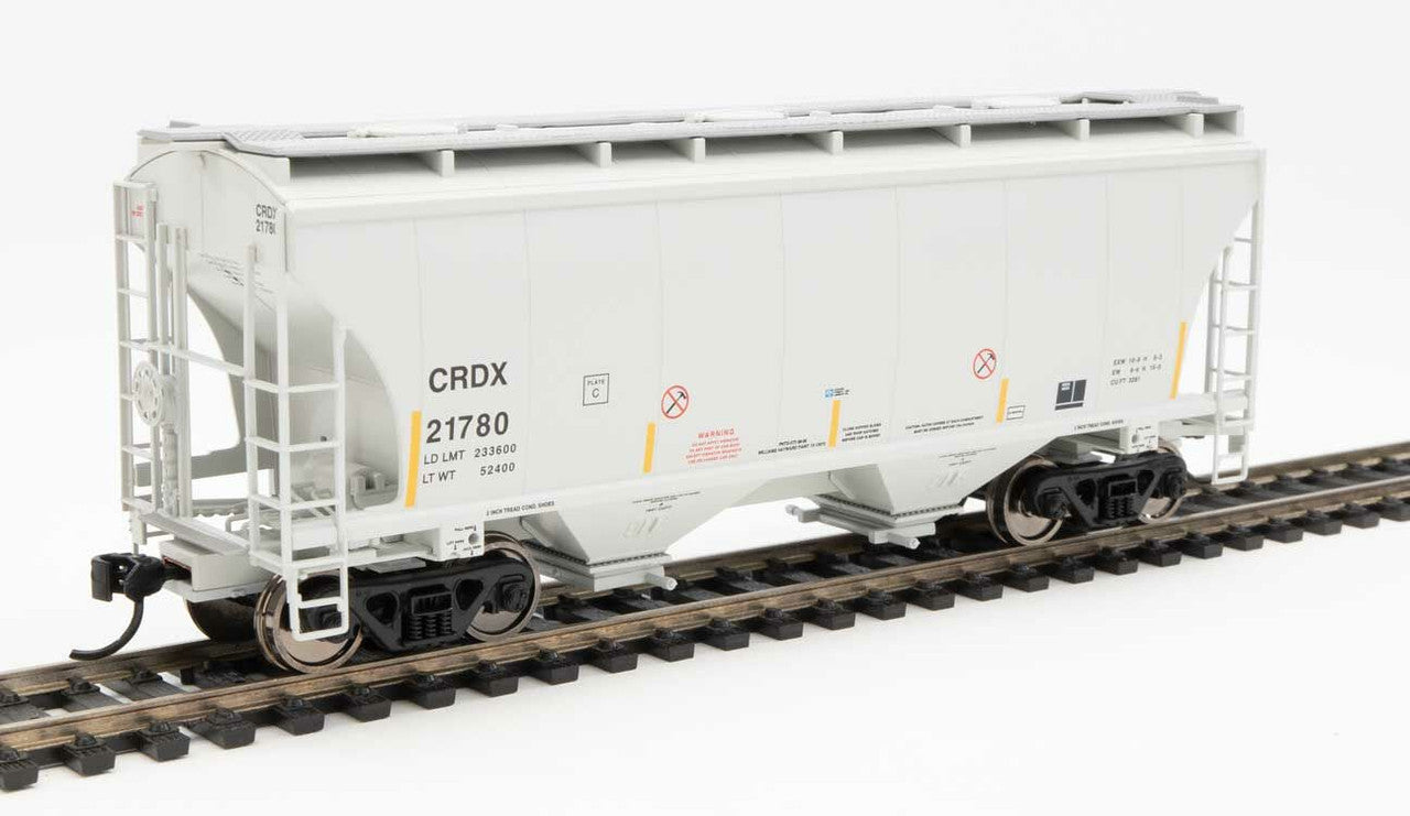 Walthers 910-7575 HO CRDX RTR  39' Trinity 3281 2-Bay Covered Hopper #21780