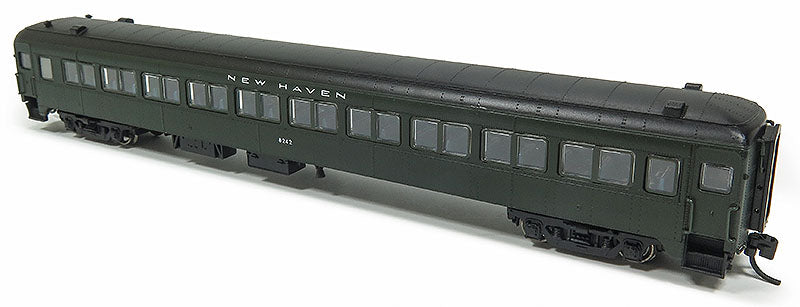 Rapido Trains 509018 N New Haven Lightweight 10-Window Coach No Skirts #8214