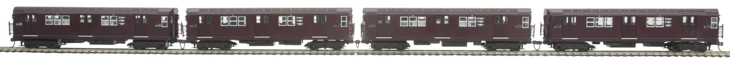 MTH 80-2349-1 HO MTA R17 4Car Subway Set w/PS 3.0 (Set of 4)