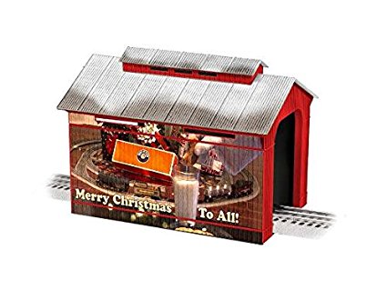 Lionel 6-83291 O Christmas Covered Bridge (Short)