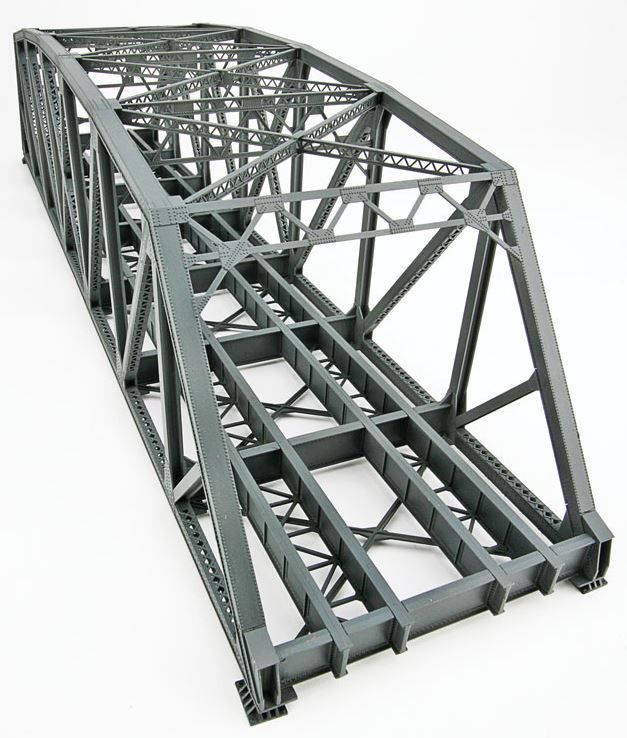 Walthers 933-4522 HO Arched Pratt Truss Railroad Bridge Double Track Kit