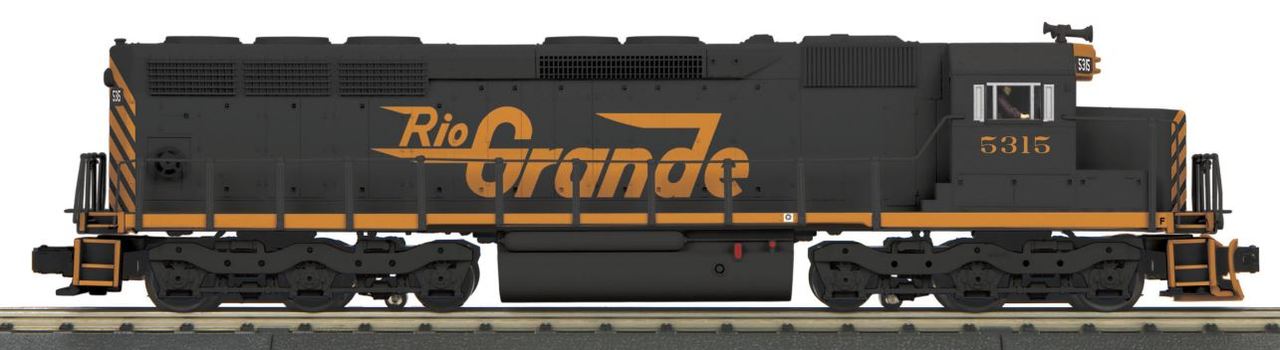 MTH 30-20292-3 Denver & Rio Grande SD-45 Non-Powered Diesel Engine #5340